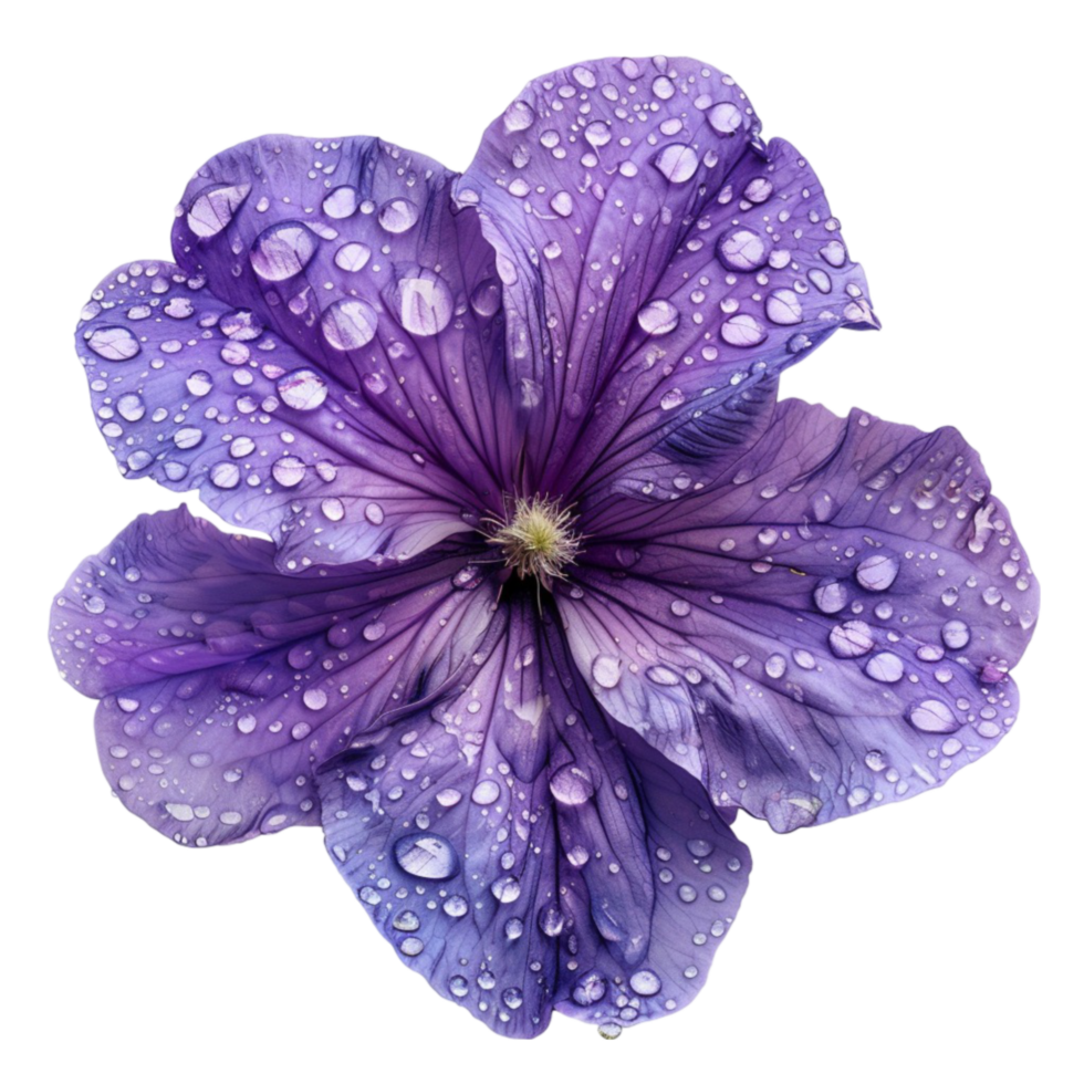 Vibrant Violet A Close-Up of Nature's Beauty png