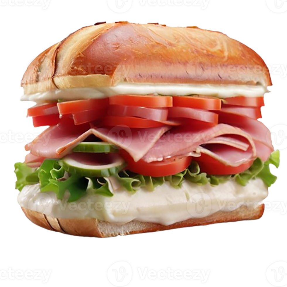 A realistic image of hamburger png