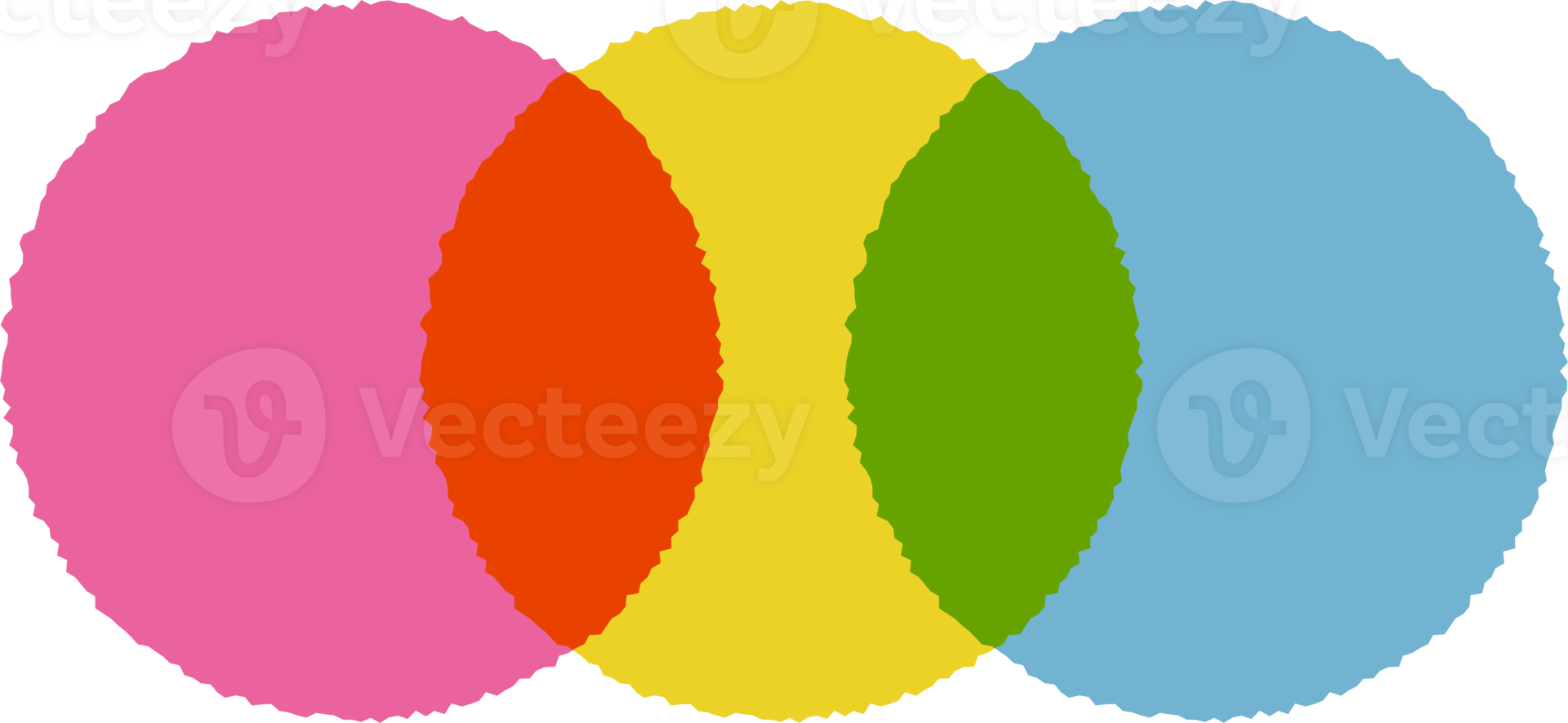 Venn diagram. Circle intersection for infographic. 3 three graph template. Graphic design for business infographic. Risograph maths object. Circular schema and logic process illustration. png