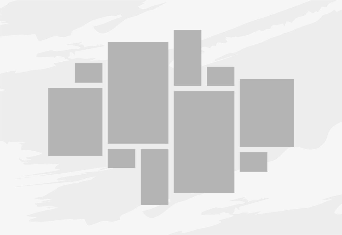 Pictures or photos frame collage. comics page grid layout abstract photo frames and digital photo wall template vector