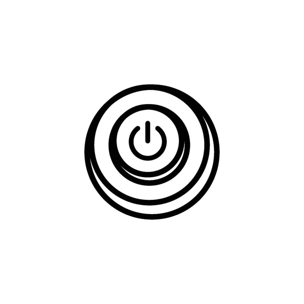 button icon logo vector