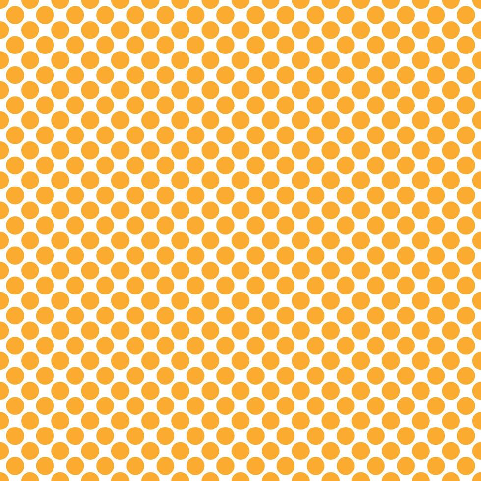 Seamless pattern polka dots pattern circle illustrator balance dot circle cute yellow pastel color round polka dot wallpaper. vector