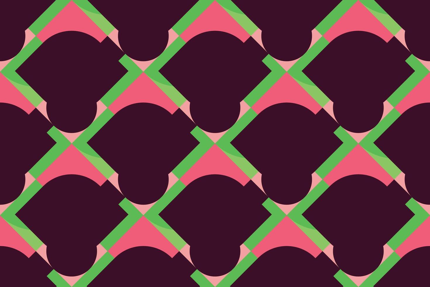 Geometric seamless patterns. Abstract geometric pattern. Seamless geometric cubes pattern. vector