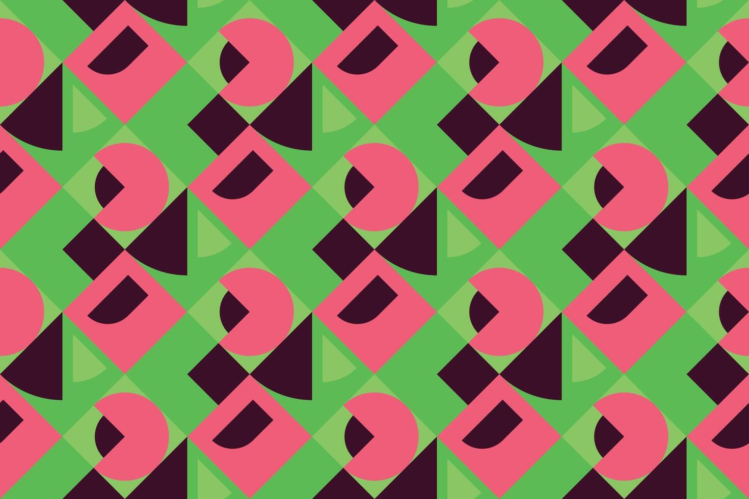 Geometric seamless patterns. Abstract geometric pattern. Seamless geometric cubes pattern. vector