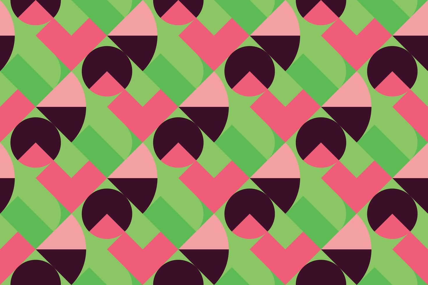 Geometric seamless patterns. Abstract geometric pattern. Seamless geometric cubes pattern. vector