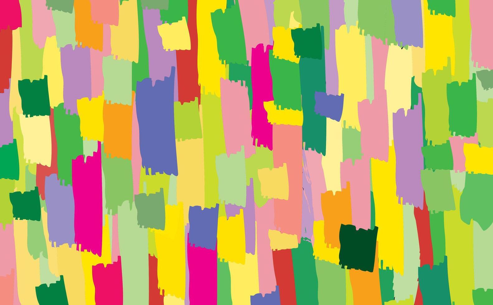 Colorful abstract brush stroke painting hand drawn pattern illustration. grunge background texture. vector