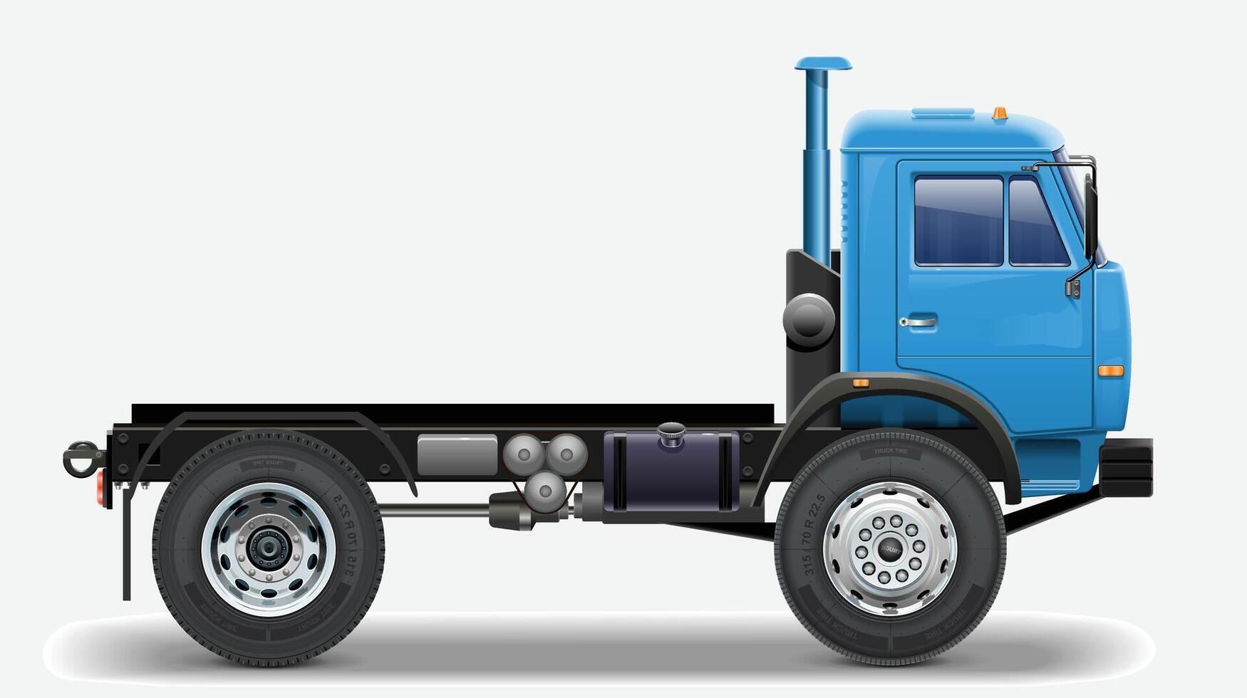 Cargo transportation and delivery illustration vector