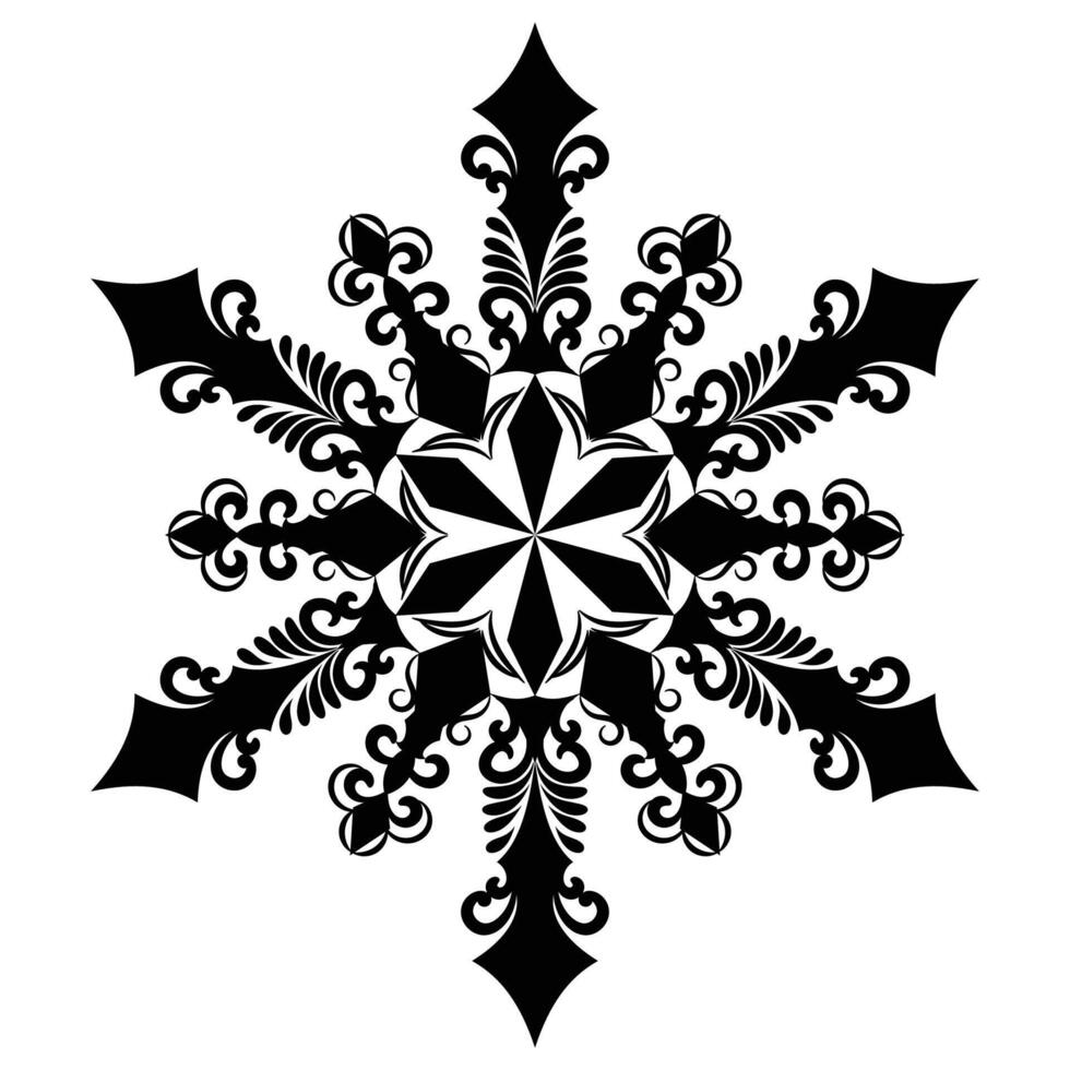 Luxury, Elegant and creative mandala pattern design vector