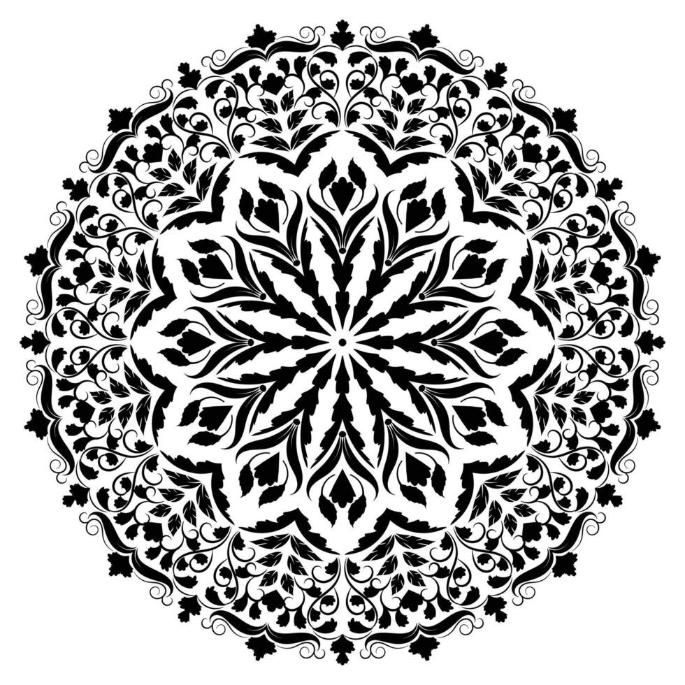 Luxury, Elegant and creative mandala pattern design vector