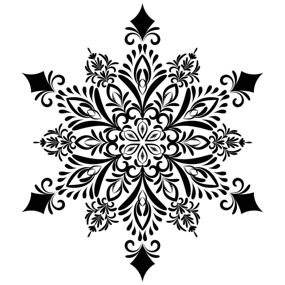 Luxury, Elegant and creative mandala pattern design vector