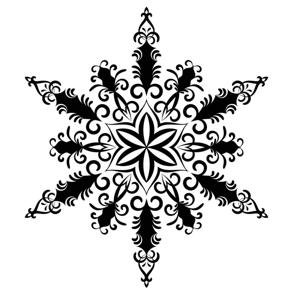Luxury, Elegant and creative mandala pattern design vector