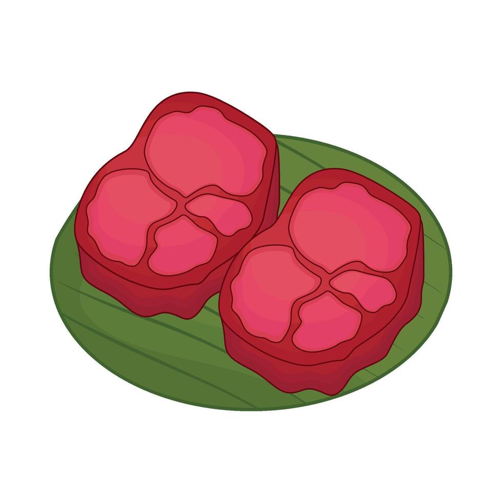 illustration of meat vector