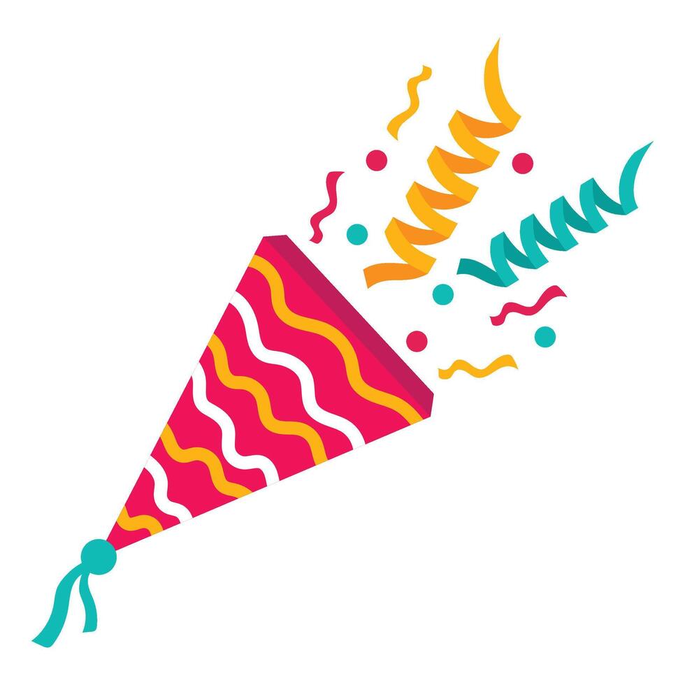 New Year Party Decoration vector