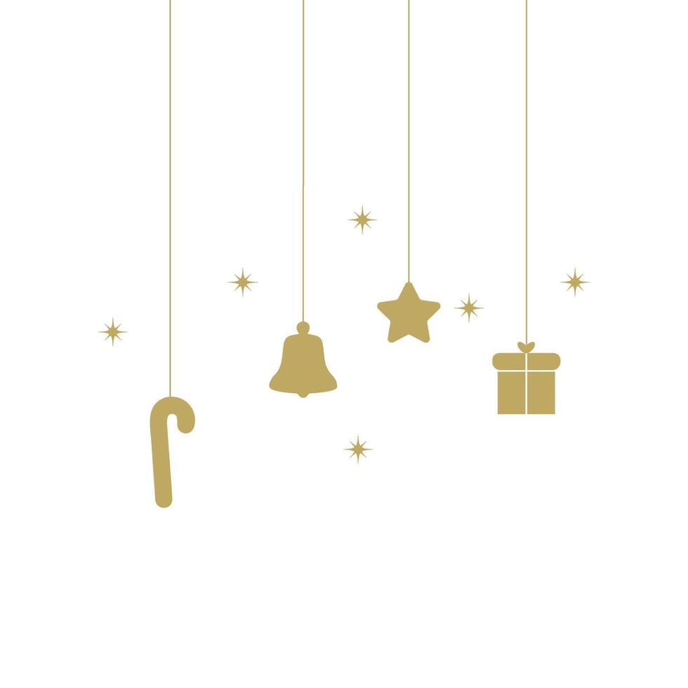 Christmas Header Decoration vector