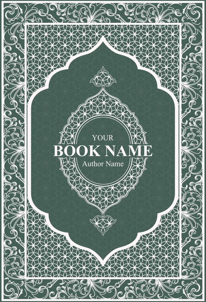 Islamic flyer graphics design vector