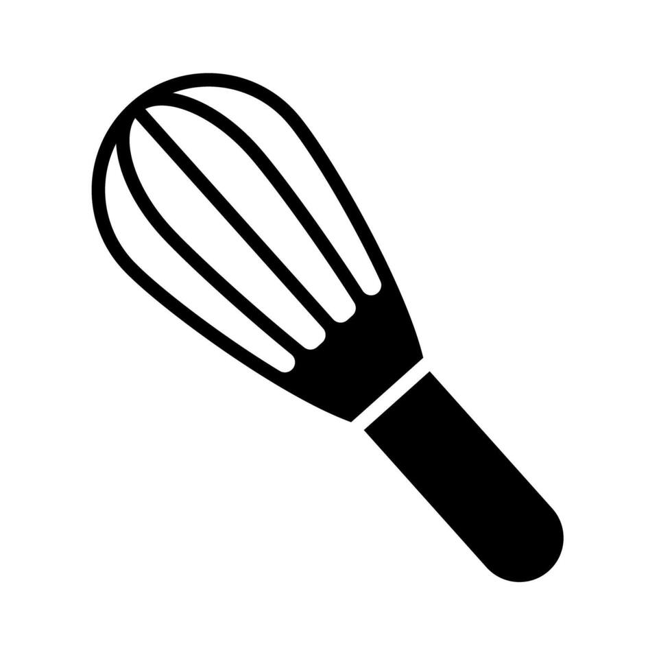 Whisk silhouette icon. Whipper silhouette icon. vector