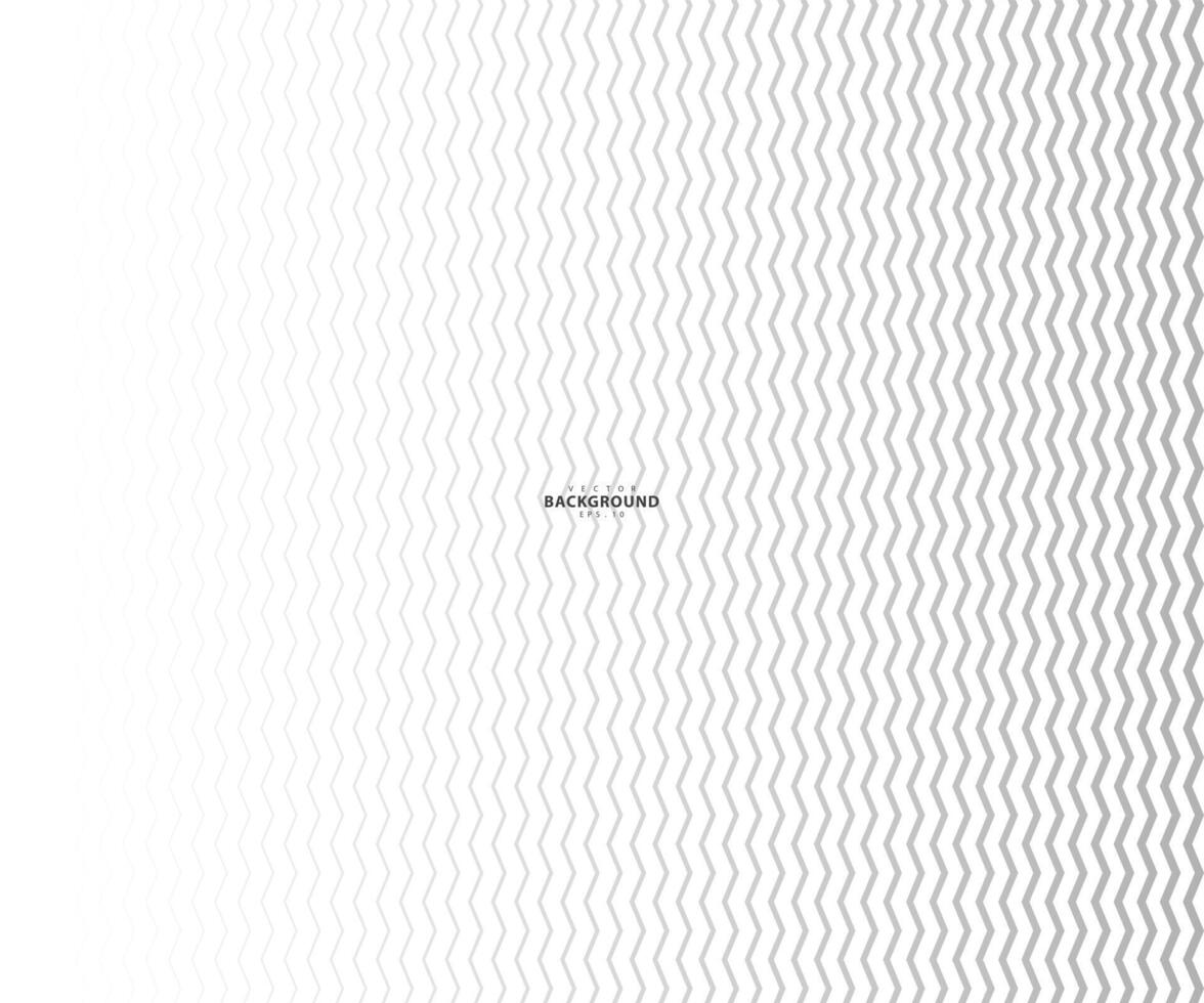 Wave, zigzag lines pattern. Black wavy line on white background. Texture - illustration vector