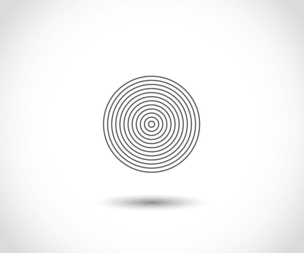 Concentric circle elements. Element for graphic web design, Template for print, textile, wrapping, decoration, illustration vector