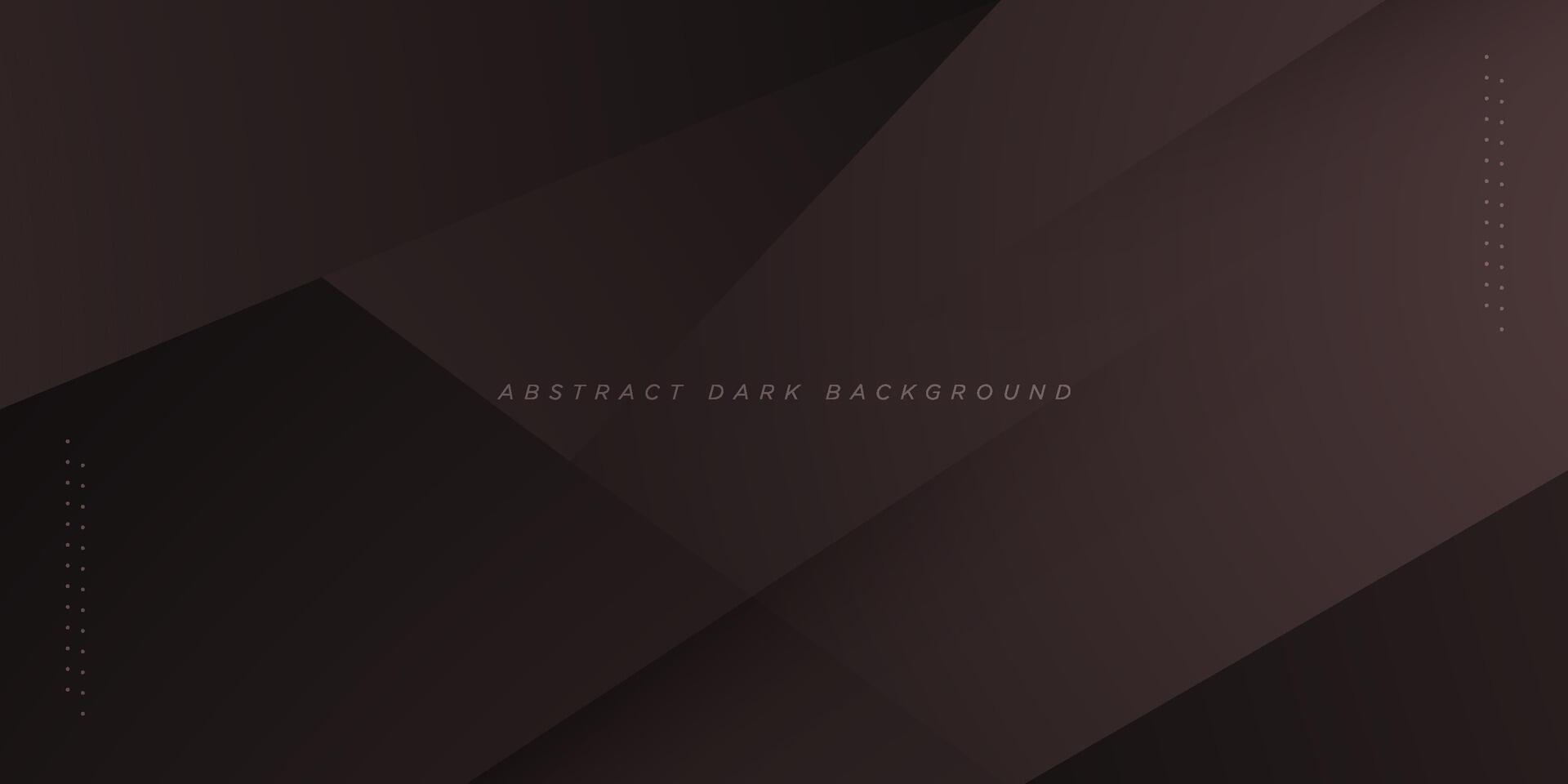 Futuristic dynamic dark brown textured realistic background design in 3D papercut overlap shadow style with dark color. Eps10 vector