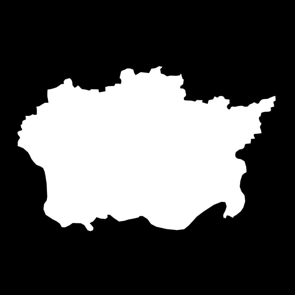 Alytus county map, administrative division of Lithuania. illustration. vector