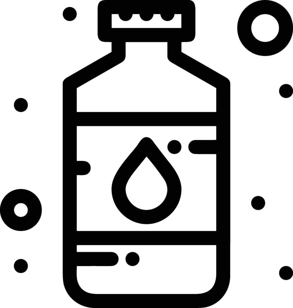 Bottle drink icon symbol image. Illustration of the drink water bottle glass design image vector