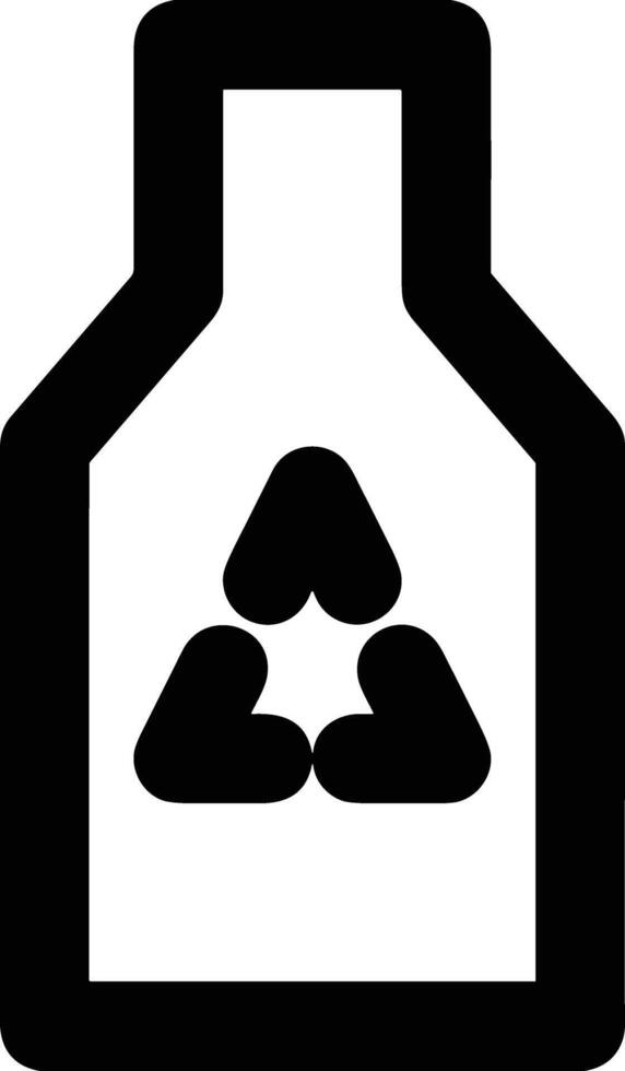 Bottle drink icon symbol image. Illustration of the drink water bottle glass design image vector