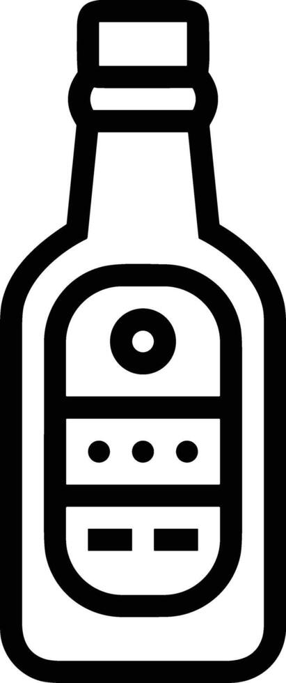Bottle drink icon symbol image. Illustration of the drink water bottle glass design image vector
