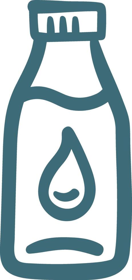Bottle drink icon symbol image. Illustration of the drink water bottle glass design image vector