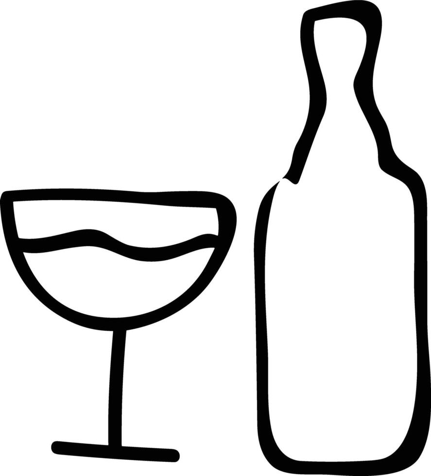 Bottle drink icon symbol image. Illustration of the drink water bottle glass design image vector
