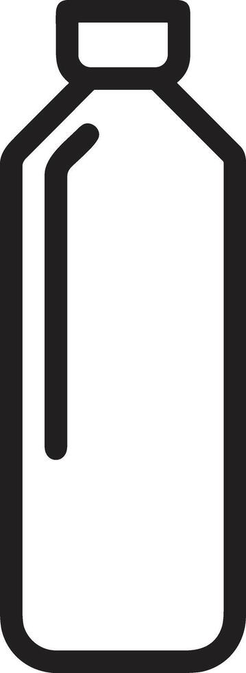Bottle drink icon symbol image. Illustration of the drink water bottle glass design image vector