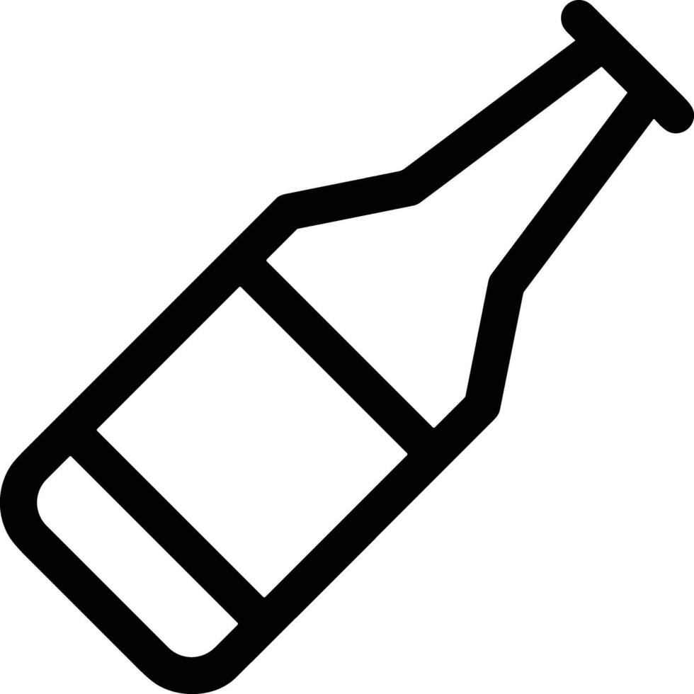 Bottle drink icon symbol image. Illustration of the drink water bottle glass design image vector