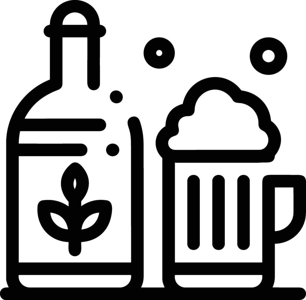 Bottle drink icon symbol image. Illustration of the drink water bottle glass design image vector
