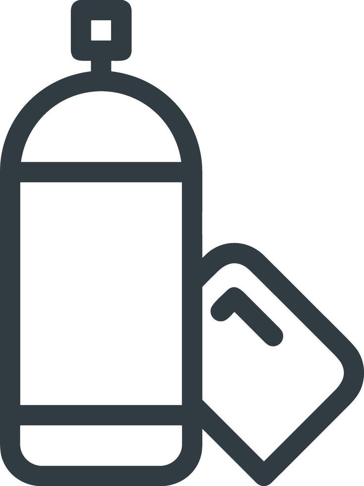 Bottle drink icon symbol image. Illustration of the drink water bottle glass design image vector