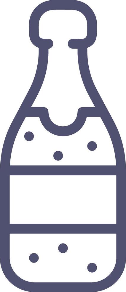 Bottle drink icon symbol image. Illustration of the drink water bottle glass design image vector