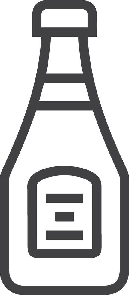 Bottle drink icon symbol image. Illustration of the drink water bottle glass design image vector