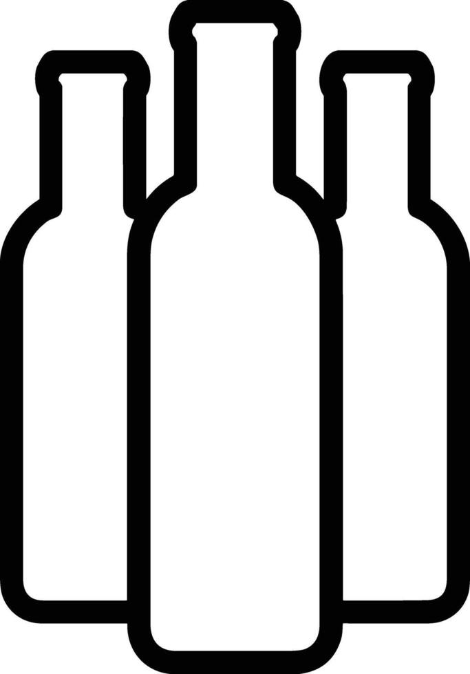 Bottle drink icon symbol image. Illustration of the drink water bottle glass design image vector