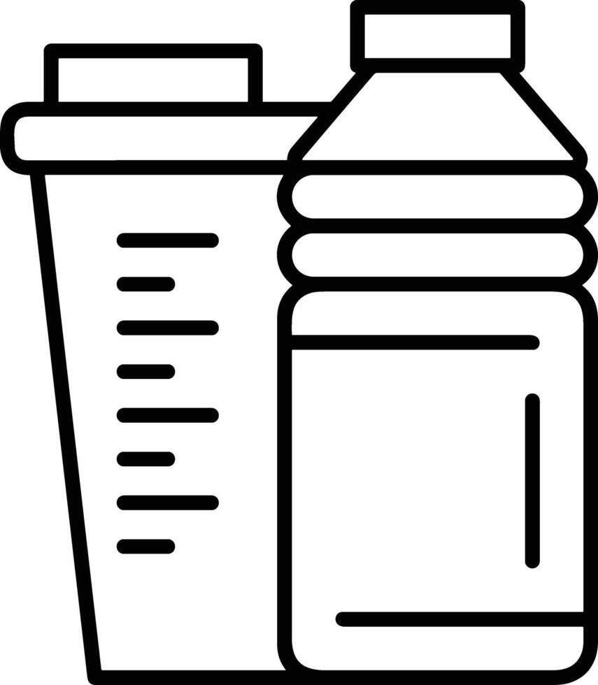 Bottle drink icon symbol image. Illustration of the drink water bottle glass design image vector