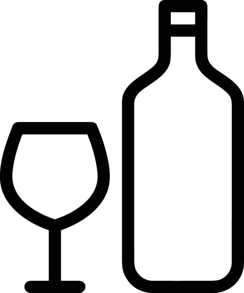 Bottle drink icon symbol image. Illustration of the drink water bottle glass design image vector