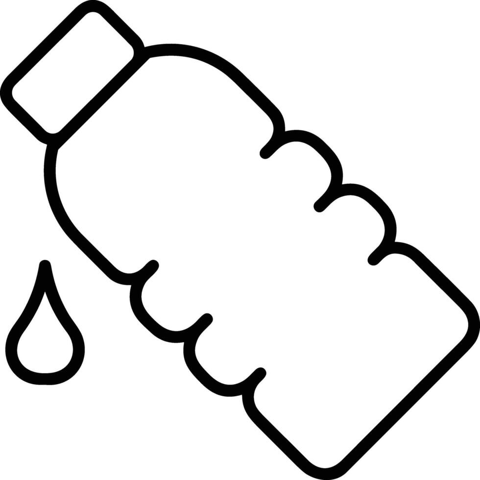 Bottle drink icon symbol image. Illustration of the drink water bottle glass design image vector