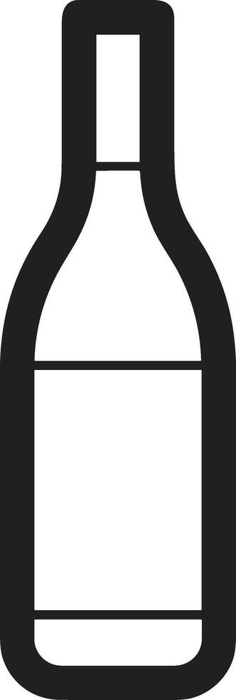 Bottle drink icon symbol image. Illustration of the drink water bottle glass design image vector