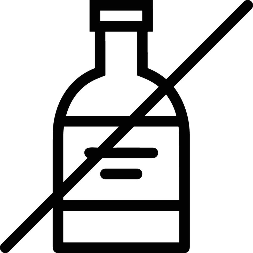 Bottle drink icon symbol image. Illustration of the drink water bottle glass design image vector