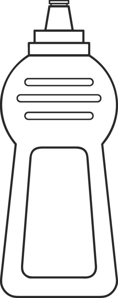 Bottle drink icon symbol image. Illustration of the drink water bottle glass design image vector