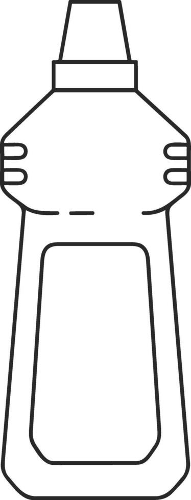 Bottle drink icon symbol image. Illustration of the drink water bottle glass design image vector