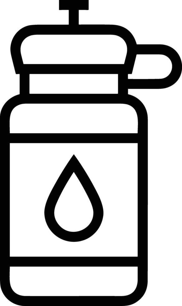 Bottle drink icon symbol image. Illustration of the drink water bottle glass design image vector