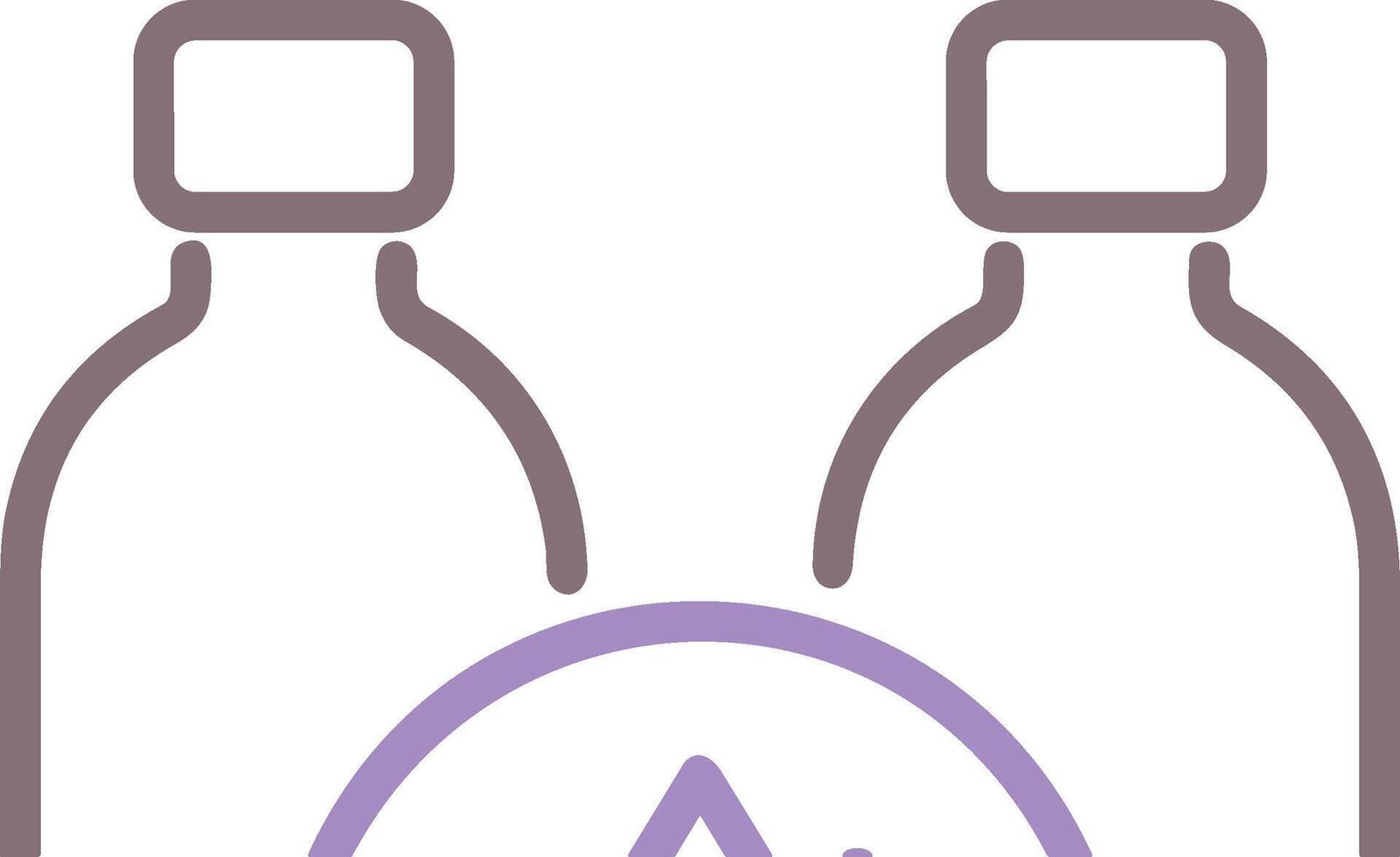 Bottle drink icon symbol image. Illustration of the drink water bottle glass design image vector