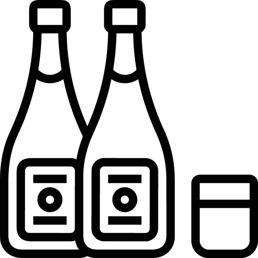 Bottle drink icon symbol image. Illustration of the drink water bottle glass design image vector