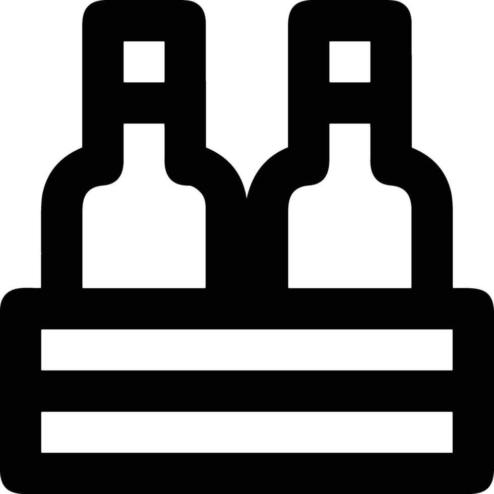 Bottle drink icon symbol image. Illustration of the drink water bottle glass design image vector