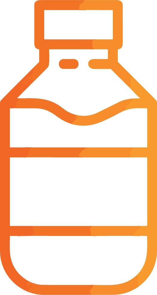 Bottle drink icon symbol image. Illustration of the drink water bottle glass design image vector