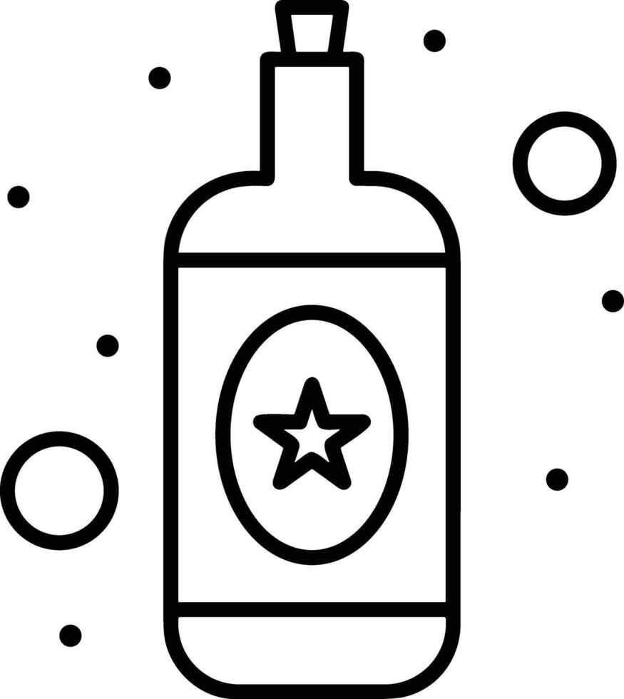 Bottle drink icon symbol image. Illustration of the drink water bottle glass design image vector