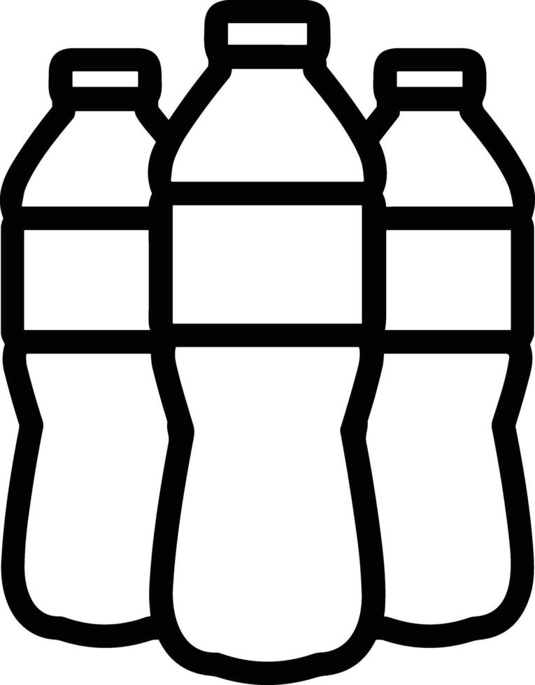 Bottle drink icon symbol image. Illustration of the drink water bottle glass design image vector